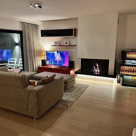 アパート Open Zicht Op En Zee/strandzicht, Groot Zuidterras, 3 Slpks, 125m², Dubbele Garage オステンド