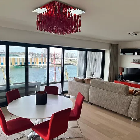 アパート Open Zicht Op En Zee/strandzicht, Groot Zuidterras, 3 Slpks, 125m², Dubbele Garage オステンド